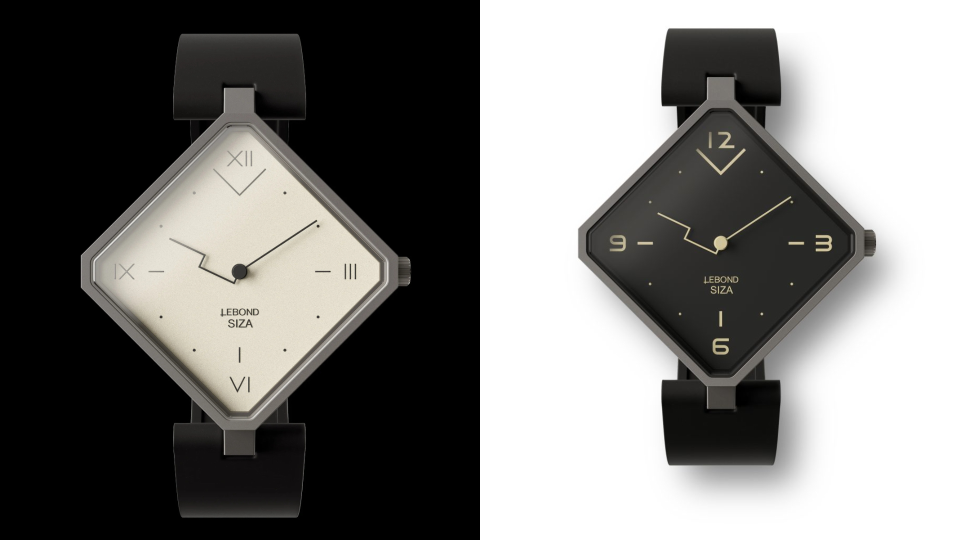 Lebond Siza，Cal. ETA 2892-A2，自動上鏈，鈦金屬錶殼（41.5mm），米色/啞光黑色錶盤，時分顯示，動力儲存50小時，售價2,700歐元。Siza之所以選擇鈦金屬製造錶殼，是因為喜歡它輕量和啞光黑的質地。